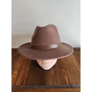 Brixton Messer brown Fedora Hat
Sz L